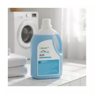 고농축 약알칼리성 세탁세제 시치미 쓱 2.5L x 8개 숙박업 기숙사