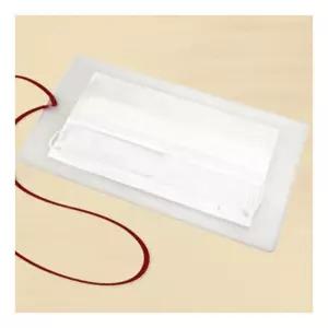 개인위생 은나노 마스크 반투명 보관함 6개/ 사무실용 학생용 출퇴근용 오염방지