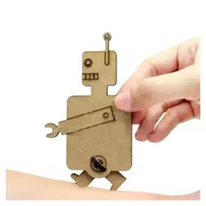 초등과학 창의력 나만의 깡통로봇 만들기 4인x3세트/ 조립키트 교육완구 기계장치