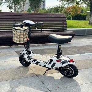 좌식 전동 킥보드 휴대용 배달 충전식 미니 상품 어른 소형 접이식 출퇴근 자전거 안장