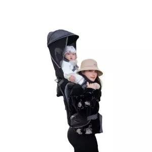 등산 육아캐리어 야외배낭 경량 숄더핏 폴딩 백팩 아기띠 트래킹