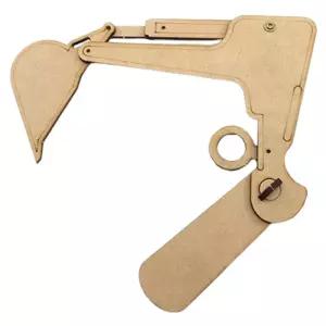 초등과학 상하운동 포크레인 조종간 조립키트 5세트/ 로봇만들기 실험기구 기계장치