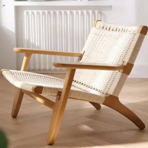 라탄 흔들 의자 라운지체어 북유럽풍 우드프레임 등나무 베란다 흔들의자 인테리어 원목 컬러