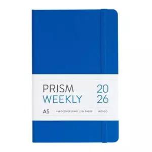 [문구/오피스] 다이어리 프리즘 A5 주간 스케줄러 날짜형 산토리니