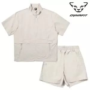 다이나핏 남여공용 TARAN 반팔자켓4부반바지 세트 YUM23602YUM23375E2 135037