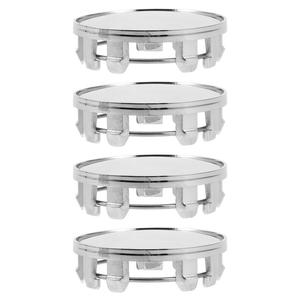 자동차휠캡 4개입 블랙 59MM 외경 57MM 내경 블랭크 허브 센터 캡 자동차 휠 타이어 액세서리 교체용 커버