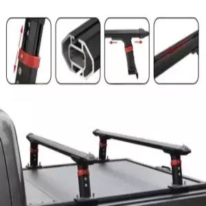 픽업트럭 크로스바 천공 가로바 고정바 상단 적재형 짐칸