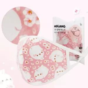 몰랑 3D 아동 면마스크 초등학생 어린이 독감 환절기 마스크