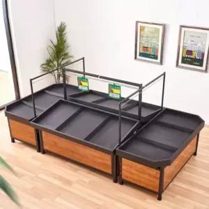 다용도 우드 진열대 빵진열대 베이커리 매대 선반 랙