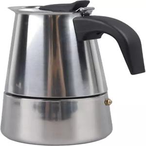 세구티지 300ml 모카 포트 스테인리스 스틸 스토브탑 에스프레소 메이커 캠핑 홈 트래블을 위한 퍼콜레이터