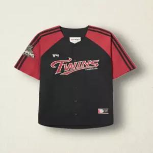 엘지트윈스 1993 콜라보 V4 트랙 나일론 야구 유니폼 레드