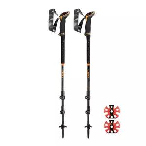 [레키] 세르파 라이트 3단 등산스틱 + 바스켓 1세트 등산지팡이 트레킹 폴