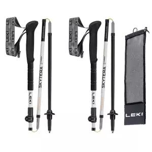 [레키] 스카이테라 FX 카본 SL 4단 접이식 등산스틱 초경량 트레킹폴 지팡이