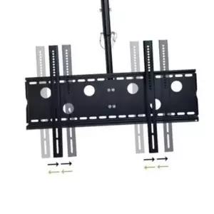 천장 고정 모니터 브라켓 선정리 tv 천장형 거치대 스탠드 벽걸이