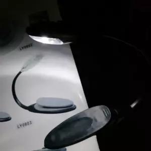 집게 독서등 LED 휴대용 집게독서등 침대독서등 북라이트 클립형