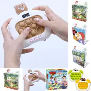 자광 뽕뽕 기억력 14세 푸쉬팝 게임기 지능 개발/휴대용/어린이/오락/어린이집/유치원/가정용