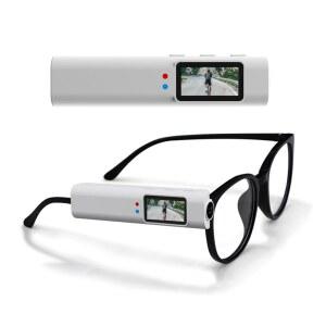 Yoidesu 미니 FPV 컨트롤 여행 바디 사이클링용 웨어러블 카메라 걷기 스크린 7K 마운트 110 비디오 95인치 블로그 HD 광각 액션 헤드 핸즈프리 WiFi