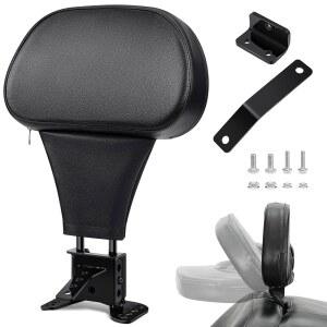 Benlari 라이더 조절 일렉트라 데이비슨 등받이 플러그인 투어링 CVO 백래스트 탈착식 로드 할리 드라이버 가능한 스트리트 블랙 19882024용 글라이드