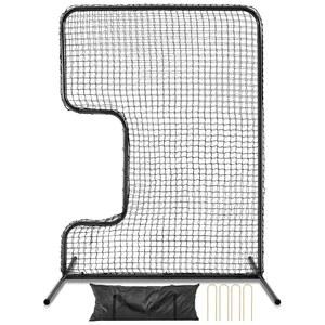 Seenelling 표준 프로텍터 소프트볼 45겹 컷아웃 가방 7피트 그물 높이 지름 모양 휴대용 7cm 피처 18인치 4cm 1m 야구 3인치 152 5피트 포함 6cm 스크린 45 피칭 너비 머신