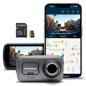 Nextbase 622GW 이미지 블루투스 안정화 4K 카드 주차 번들 포함 알렉사 128GB 있는 30fps SD 자동 마이크로 GPS UHD WiFi 녹화 카메라 대시 차량용 진정한 메모리 모드가