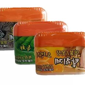 가정용 섬유 악취 제거 방향 젤 타입 보관함 공기 정화 습기 흡수 실내 공간