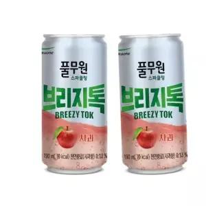풀무원 제로칼로리 스파클링 브리지톡 사과 캔 190ml X 30캔