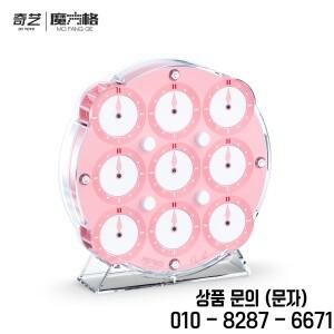 [주디큐브] 치이이 시계 핑크 라일락 퍼즐 마그네틱 추안시 교육용 장난감 선물