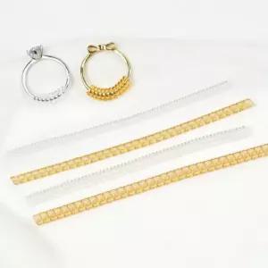 반지 사이즈 줄이기 호수 조절 투명 실리콘 스프링 리사이징 밴드