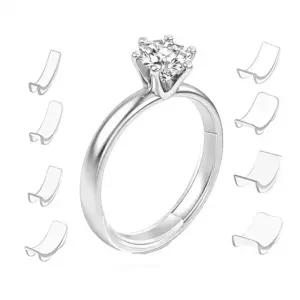 반지 사이즈 줄이기 투명 실리콘 리사이징 밴드 안맞는 호수 조절