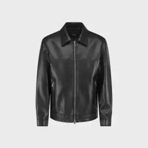 [롯데백화점]앤드지 비건 레더 블루종 가죽자켓 BOEG1OELJ1201 2종