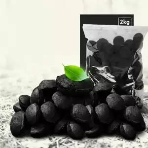 조개탄 야자숯 코코넛 브리켓 10Kg 개별포장 챠콜고급형 바베큐 구이용 연기없는 숯 캠핑용