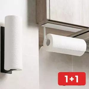 키친타올걸이 부착 홀더 벽 무타공 주방 롤 페이퍼 걸이