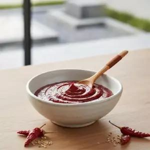 [지리산] 가마솥으로 달이고 옹기가 품은 옛날 전통 수제 고추장 (500g)