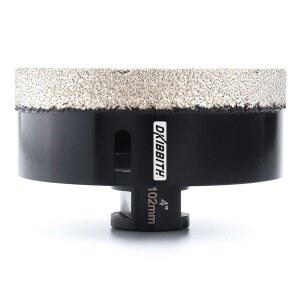 DKIBBITH 10 블록 벽돌 적합 콘크리트 대리석 화강암 811 102mm 석조 앵글 도자기 4인치 블랙 다이아몬드 스레드 세라믹 대부분의 2cm 그라인더에 스톤 규암 타일용