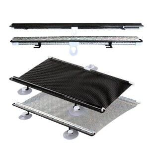 롤업형 차량용 가리개 원격 흡착식 보호를 닫습니다 전면 소켓 장치 차량 햇빛 냉각 키트