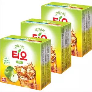 티오 아이스티 애플 40Tx3개/2세트구매시 1000원DCx넉넉한 유통기한