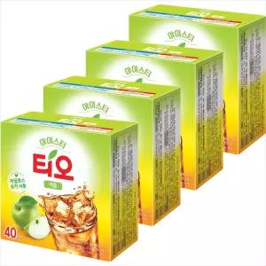 티오 아이스티 애플 40Tx4개/2세트구매시 1000원DCx넉넉한 유통기한