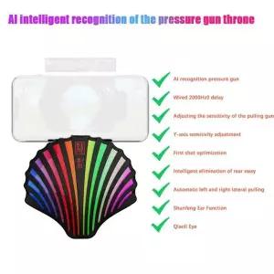 호환  ROO M4 모바일 게임 변환 왕좌 키마우스 변환기 게임 패드 컨트롤러 자동 인식 팬텀 2000HZ