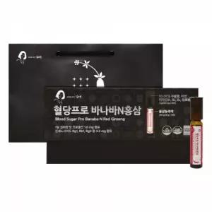 김소형 혈당프로 바나바N홍삼 면역력 앰플영양제 선물세트 액상 진세노사이드 건강기능식품 14병