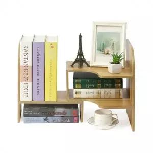 월넛 책상 정리 선반 소품 정리함 화장대 테이블 정리