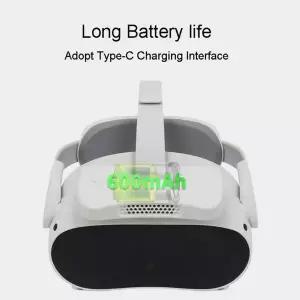 호환  업그레이드된 VR 팬 공기 순환 페이셜 인터페이스 Pico 4 VR 헤드셋 페이셜 인터페이스 공기 순환 쿨