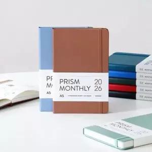 [문구] 프리즘 날짜형 월간 다이어리 2026 A5 플래너