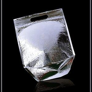 [2개구성] 포장용 지퍼 34X30cm 밑면5.5cm 10P 파우치 재 발포지 아이스 봉투 보냉 백 은박 보온 KW8984A4