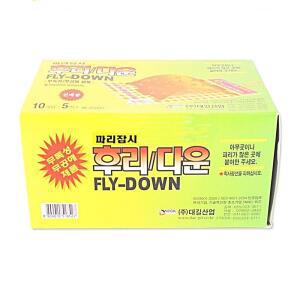 [2개구성] YH유통 파리잡시 후리다운 10Px5개입 모기 트랩 함정 잡기 DUWDB235B