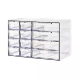 [마이모노샵][마이모노샵] 비품 사무실 스티커 용품 정리함 12단 GR 클립보관 (16996510)