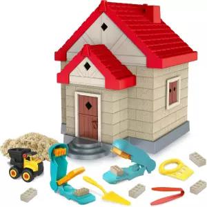 3-8세 어린이용 SIGHTEDA 몰드형 놀이 모래 키트 6가지 도구와 몰드가 포함된 1.7파운드 감각 지저분하지