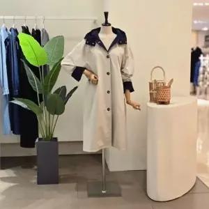 [대구백화점][4CUS]스트링 후드 트렌치 코트(FS6A3CT3064)