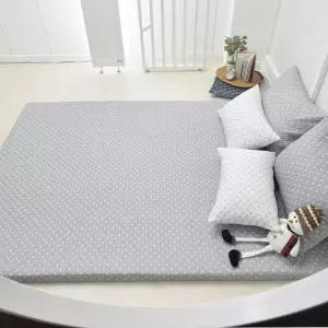 [베드앤데코][당일출고] 국내생산 크로스 냉감 라텍스 매트리스커버 Q/10cm