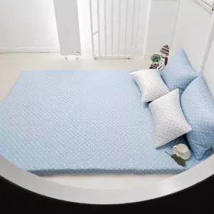 [베드앤데코][당일출고] 국내생산 크로스 냉감 라텍스 매트리스커버 SS/5cm