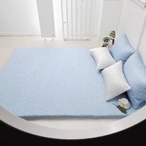 [베드앤데코][당일출고] 국내생산 크로스 냉감 라텍스 매트리스커버 Q/5cm